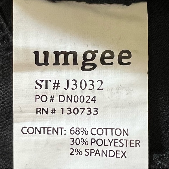 Umgee Lightweight Denim Jeans Lace up Hem - Picture 8 of 13
